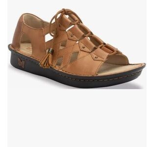 Algeria Valerie Gladiator Tan Leather Sandals 💐